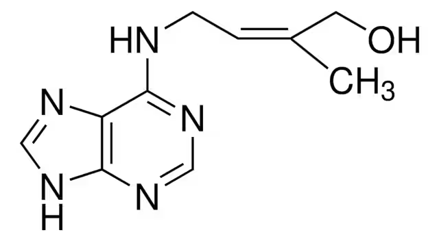 Cis-zeatin structure, CAS 32771-64-5