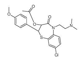 Clentiazem structure, CAS 96125-53-0