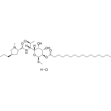 Clindamycin Palmitate Hydrochloride structure, CAS 25507-04-4