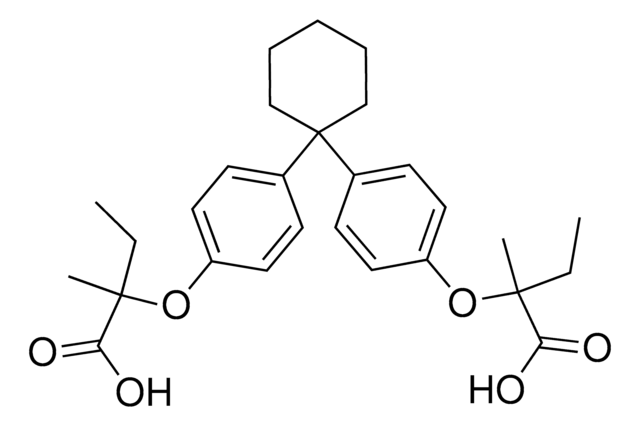 Clinofibrate structure, CAS 30299-08-2