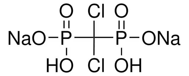 Clodronic acid structure, CAS 10596-23-3