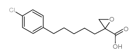 Clomoxir structure, CAS 88431-47-4