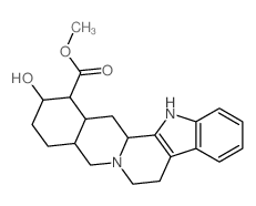 Corynanthine structure, CAS 483-10-3