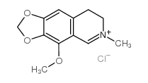 Cotarnine chloride structure, CAS 20276-45-3