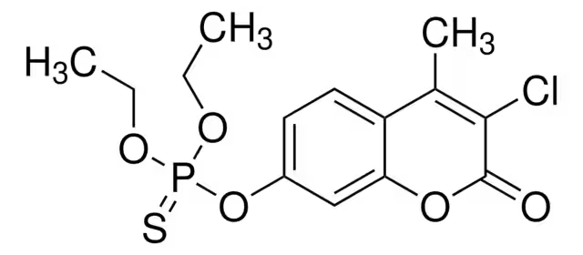 Coumaphos structure, CAS 56-72-4
