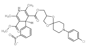 Cronidipine structure, CAS 113759-50-5