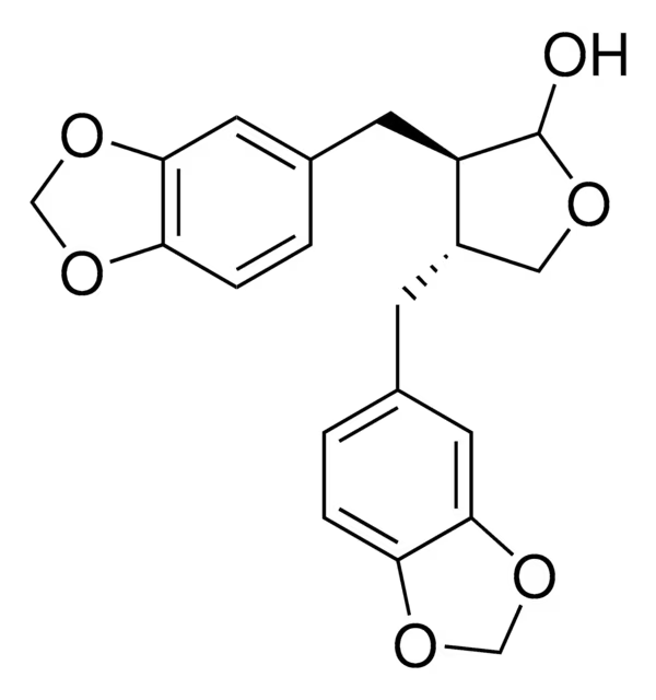 Cubebin structure, CAS 18423-69-3