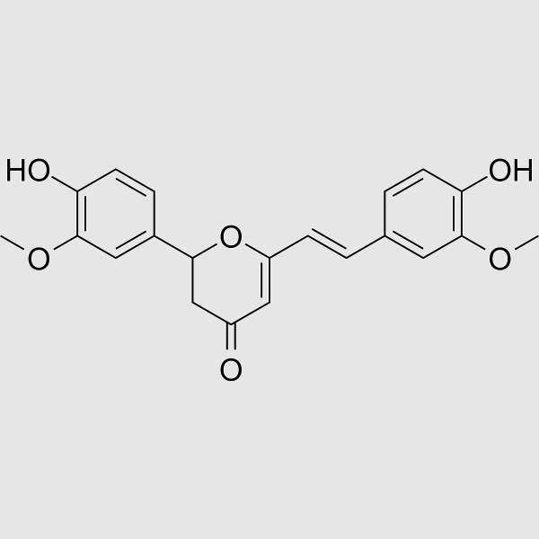 Cyclocurcumin structure, CAS 153127-42-5