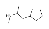 Cyclopentamine structure, CAS 102-45-4