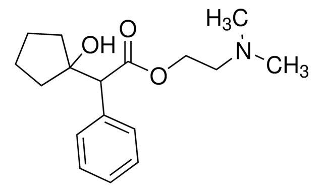 Cyclopentolate structure, CAS 512-15-2