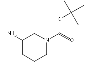 1-Boc-3-aminopiperidine structure, CAS 184637-48-7