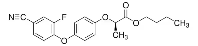 cyhalofop butyl ester structure, CAS 122008-85-9