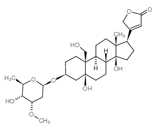 Cymarol structure, CAS 465-84-9