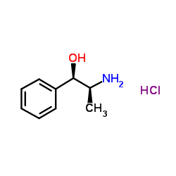 D-(+)-Norephedrine structure, CAS 37577-28-9