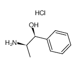 D-(+)-Norephedrine hydrochloride structure, CAS 40626-29-7