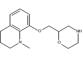 Dabelotine structure, CAS 118976-38-8