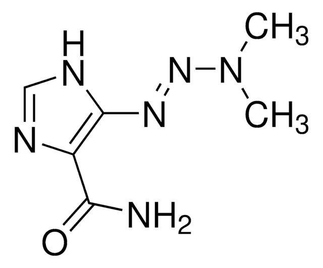 Dacarbazine structure, CAS 4342-03-4
