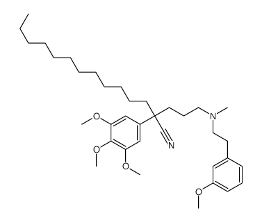 Dagapamil structure, CAS 85247-76-3