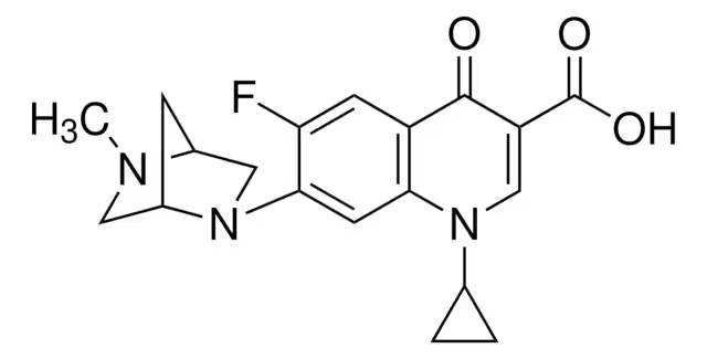 Danofloxacin structure, CAS 112398-08-0