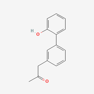 1-(2'-hydroxybiphenyl-3-yl)propan-2-one structure, CAS 2A-9013022