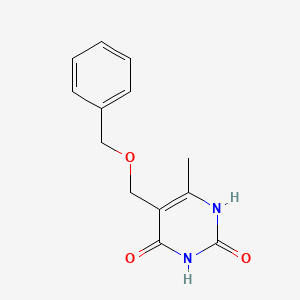 5-Benzyloxymethyl-6-methyluracil structure, CAS 2A-106302