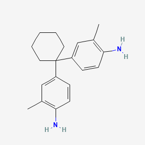 1,1-Di(4'-amino-3'-methylphenyl)cyclohexane structure, CAS 2A-100631