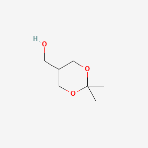2,2-Dimethyl-5-(hydroxymethyl)-1,3-dixoane structure, CAS 4728-12-5