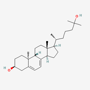 25-HydroxyluMisterol3 structure, CAS 61585-29-3