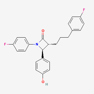 EzetiMibe Dehydoxy IMpurity structure, CAS 204589-58-2