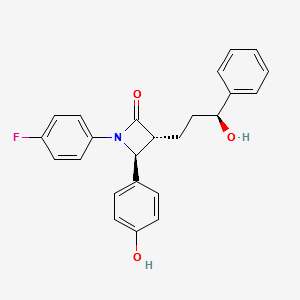 EzetiMibe IMpurity 1 structure, CAS 190595-66-5