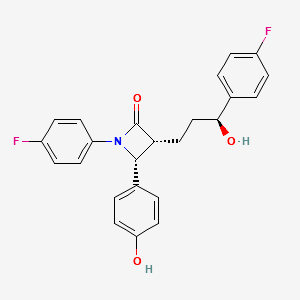EzetiMibe (3R,4R,3'S)-IsoMer structure, CAS 1478664-02-6