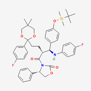 Ezetimibe-28 structure, CAS 1478663-95-4