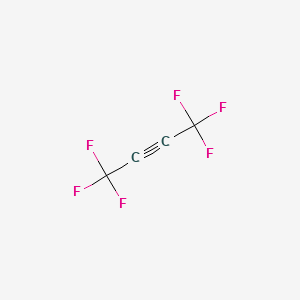 HEXAFLUORO-2-BUTYNE structure, CAS 692-50-2