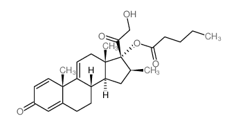 Betamethasone Valerate EP Impurity F structure, CAS 16125-28-3
