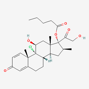BecloMethasone 17-Valerate structure, CAS 52619-18-8
