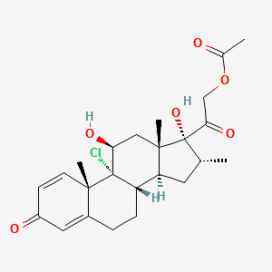 IcoMethasone 21-Acetate structure, CAS 24916-91-4