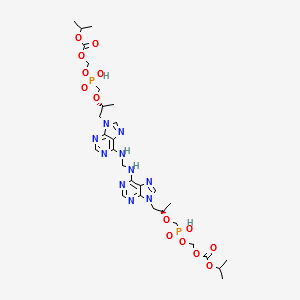 Tenofovir Disoproxil Fumarate impurity N structure, CAS 1962114-92-6