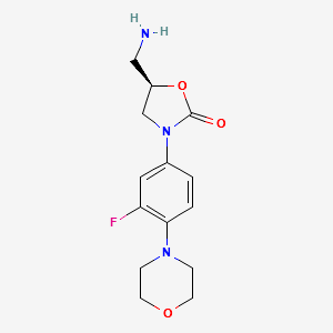 Deacetyl (R)-Linezolid structure, CAS 912359-80-9