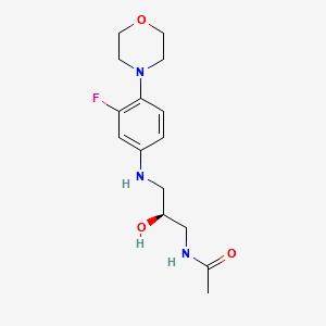 N,O-Descarbonyl (S)-Linezolid structure, CAS 1561176-27-9