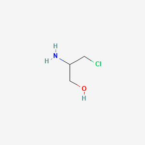 2-amino-3-chloropropan-1-ol structure, CAS 725676-93-7