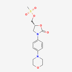 Linezolid Impurity 26 structure, CAS 556801-09-3