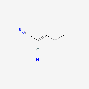 2-Propylidenepropanedinitrile structure, CAS 52833-34-8