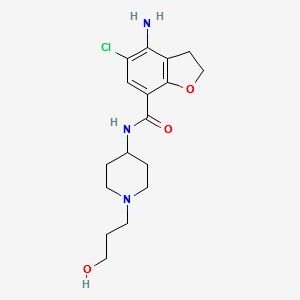 Prucalopride Impurity C structure, CAS 1599434-55-5