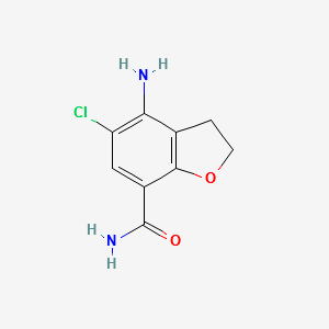 Prucalopride Impurity H structure, CAS 182808-16-8