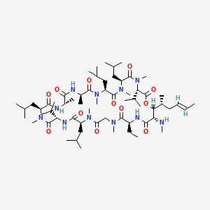 Isocyclosporin A structure, CAS 59865-16-6