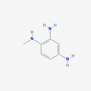 N1-Methylbenzene-1,2,4-triaMine structure, CAS 60651-29-8