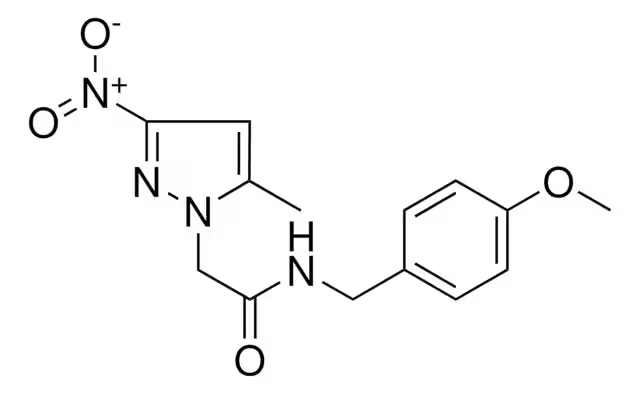 (N-[4-methoxy-3-(2-methyl-2H-pyrazol-3-yl)phenyl])acetamide structure, CAS 839714-89-5