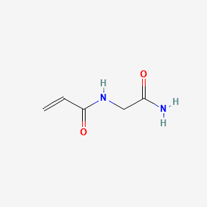 N-acryloyl glycinamide structure, CAS 2479-62-1