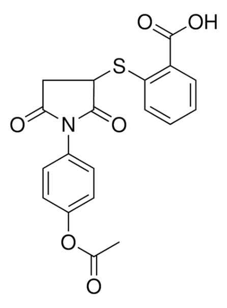 2,2''-dibromo-5'-(2-(methylsulfinyl)phenyl)- 1,1':3',1''-terphenyl structure, CAS 2172681-05-7