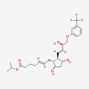 5,6-trans Travoprost structure, CAS 1563176-59-9